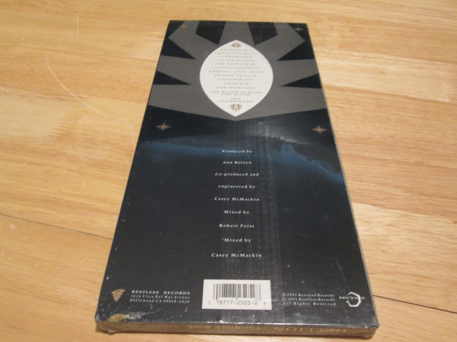 Hellion - The Black Book New Sealed Rare Longbox Hard To Find