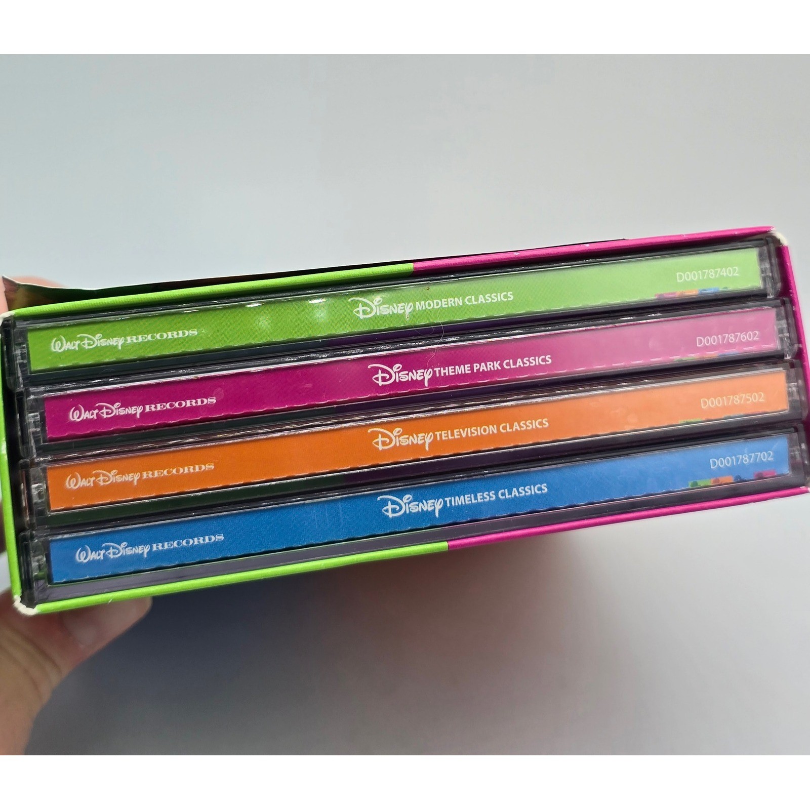 Disney Classics 4 CD Box Set Timeless Modern Television Theme Park Classics 2013