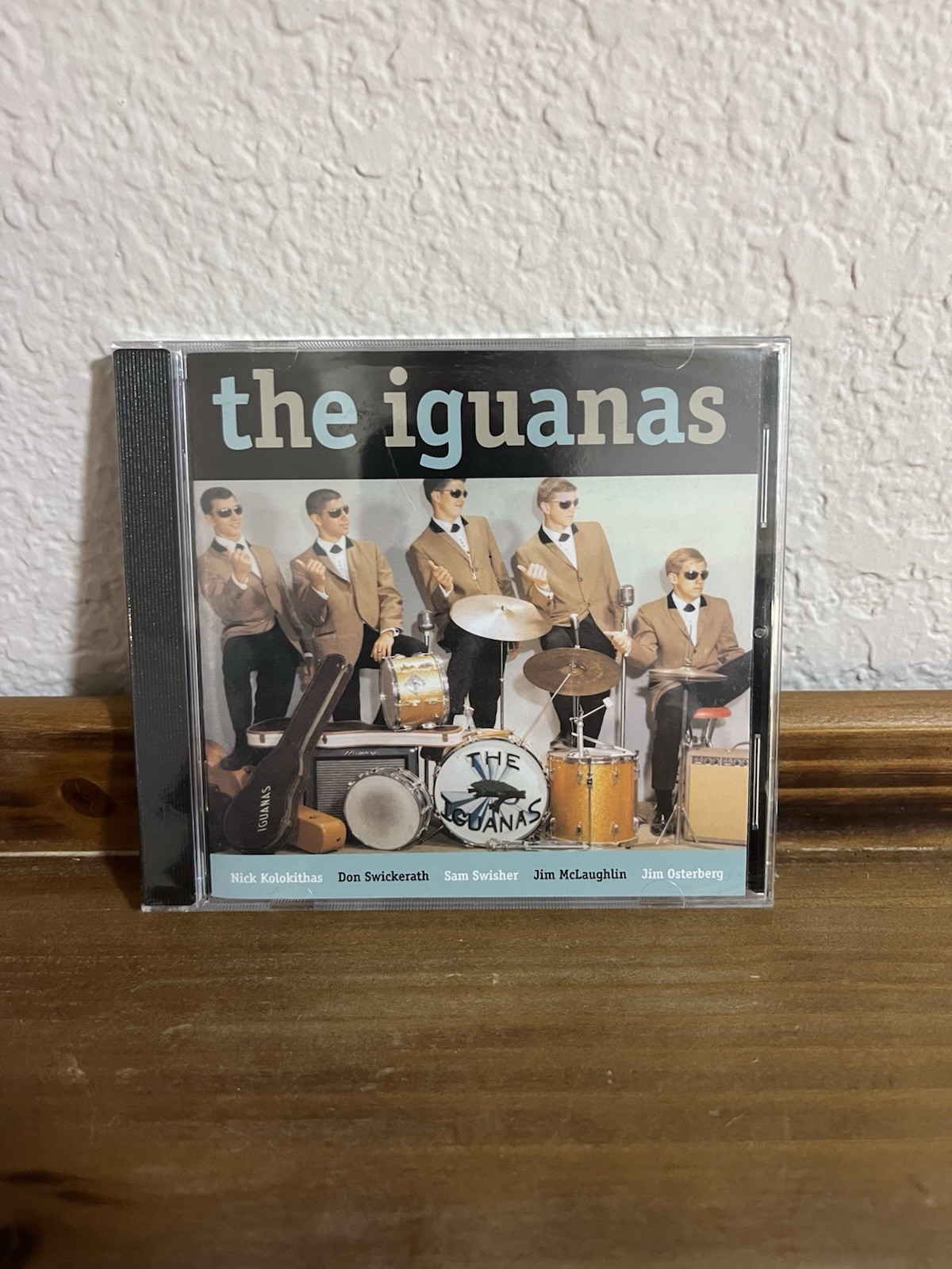 THE IGUANAS S/T CD 2016 Norton Early Iggy Pop 1st Band GARAGE ROCK New