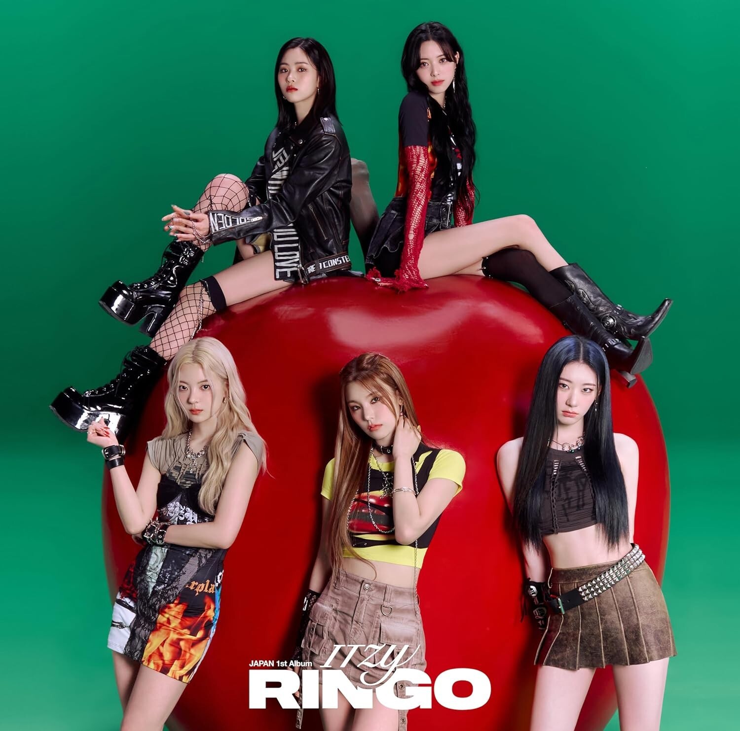 ITZY RINGO (first limited edition A) JAPAN CD + DVD + PHOTOCARD From Japan NEW