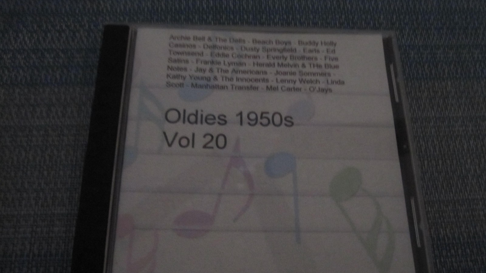 Oldies 1950's CD'S lot of 5 over 150 tracks in all Copied