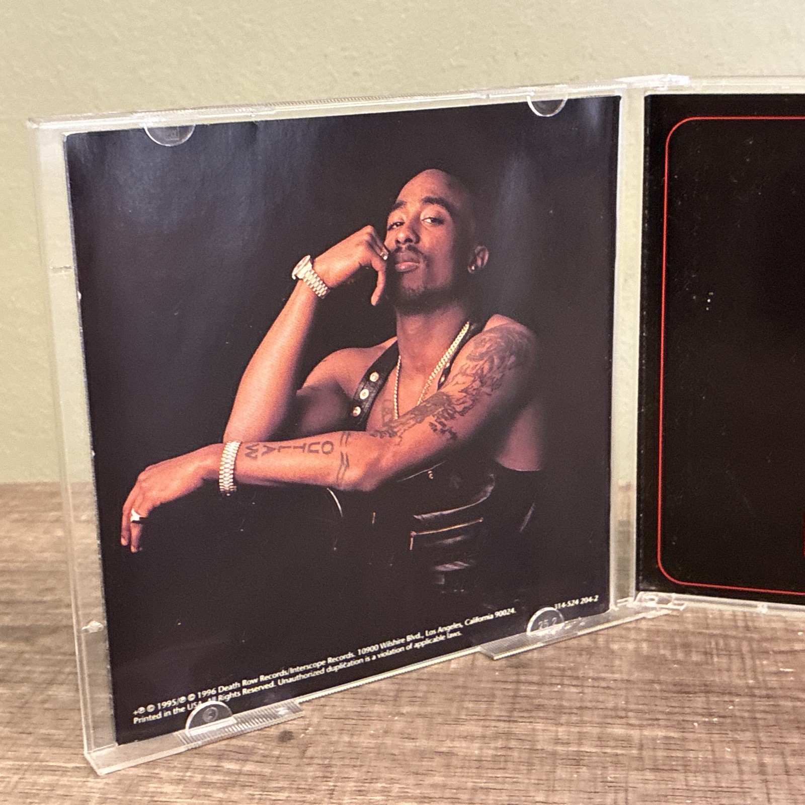 2Pac All Eyez On Me 2 CD Original Issue 314-524 204-2 Tupac Shakur Death Row