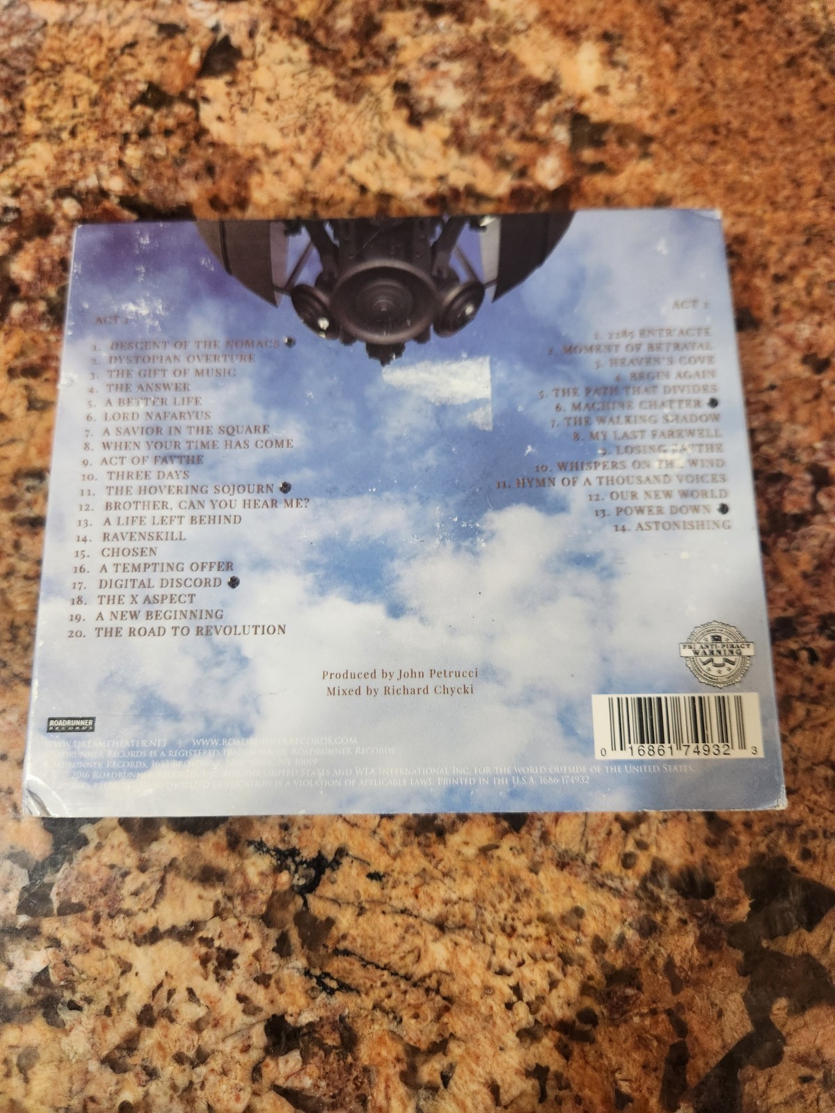 The Astonishing by Dream Theater (CD, 2016)