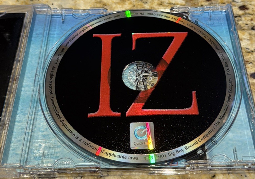 ISRAEL KAMAKAWIWO’E - ALONE IN IZ WORLD CD 2001 BIG BOY RECORD BBCD 5907