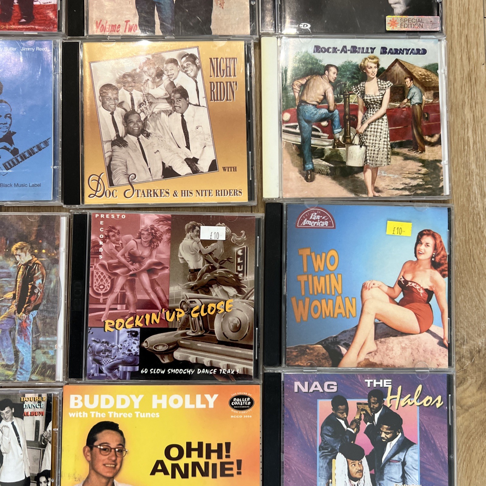 Rockabilly CD Collection Set Of 20 Good Condition Some Of Them Are RARE Set 6