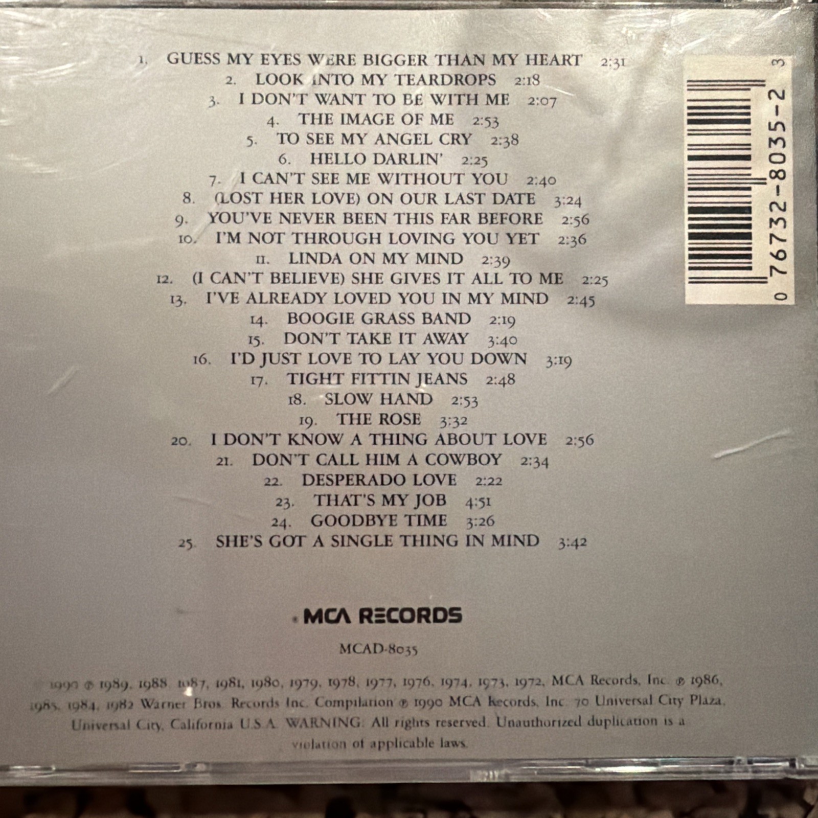 Silver Anniversary by Twitty, Conway (CD, 1990)