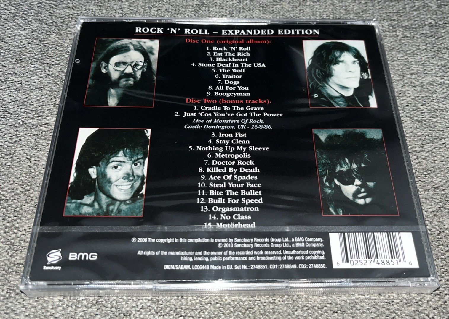 Rock N Roll: Deluxe Edition by Motorhead (New CD)⭐️Buy Any 3 Get 1 Free⭐️