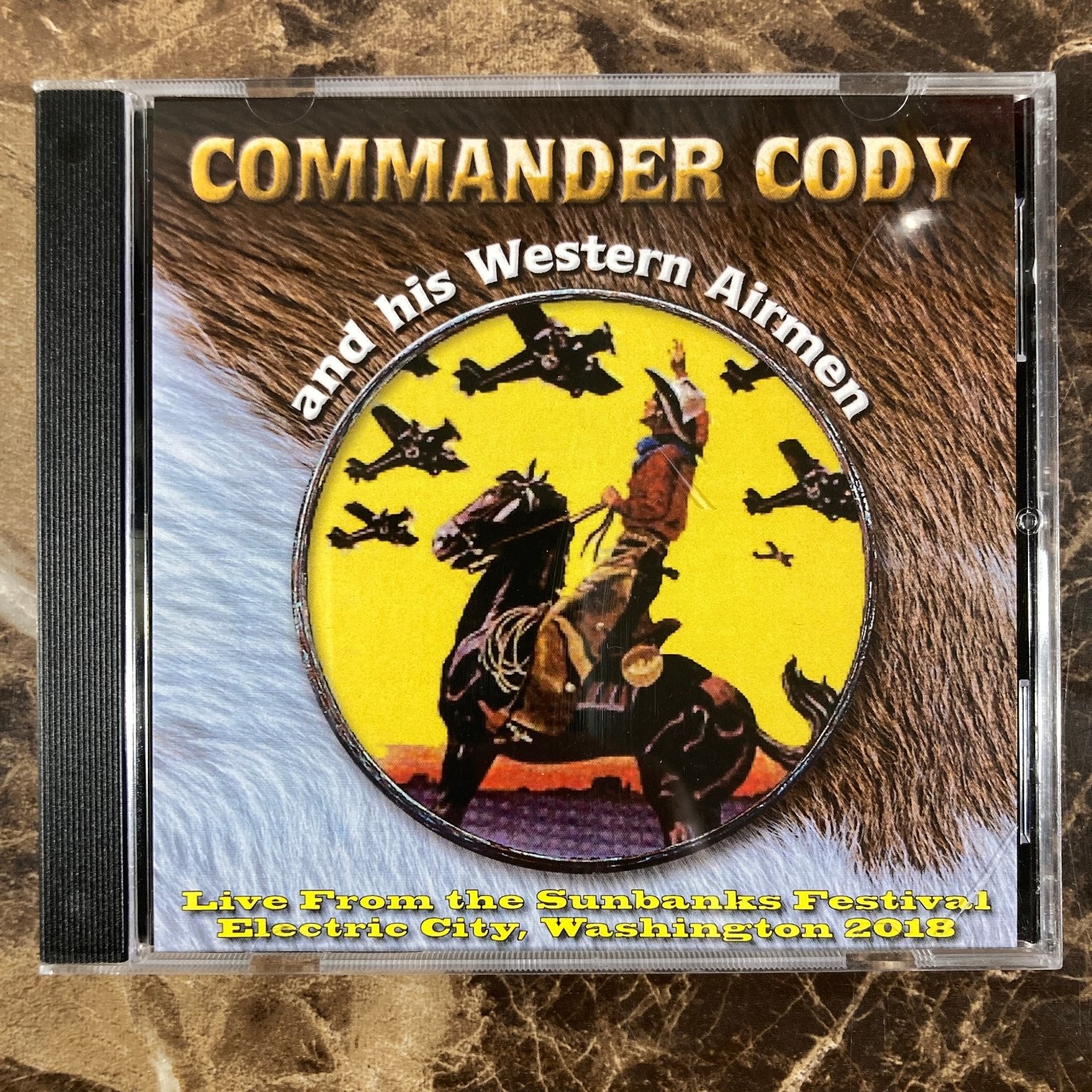 Commander Cody & His Western Airmen – Live From Electric City CD 2018 Country