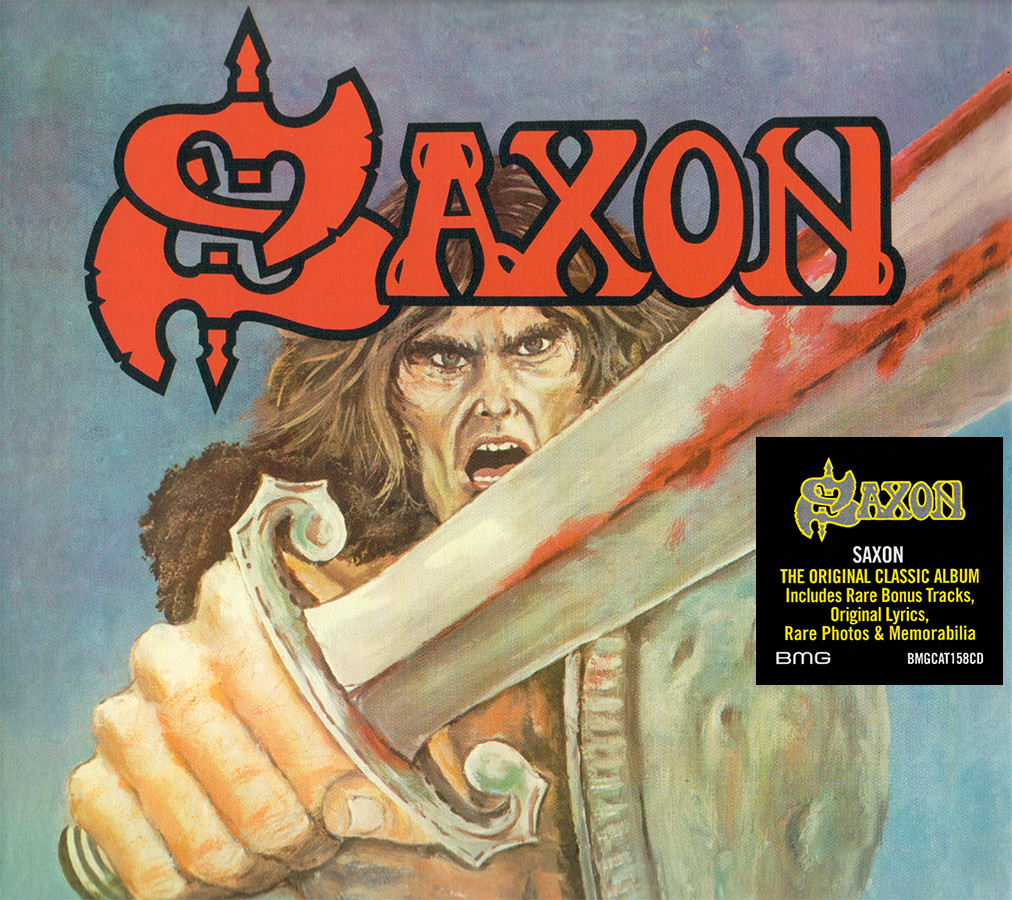 Saxon ~ Saxon (1979) HARDCOVER MEDIABOOK CD 2018 BMG Germany •• NEW ••