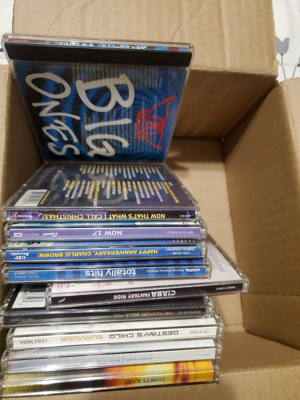 Mixed Lot of 10 Pop/R&B Music CDs, Aerosmith, PCD, Danity Kane, Ciara, And More!