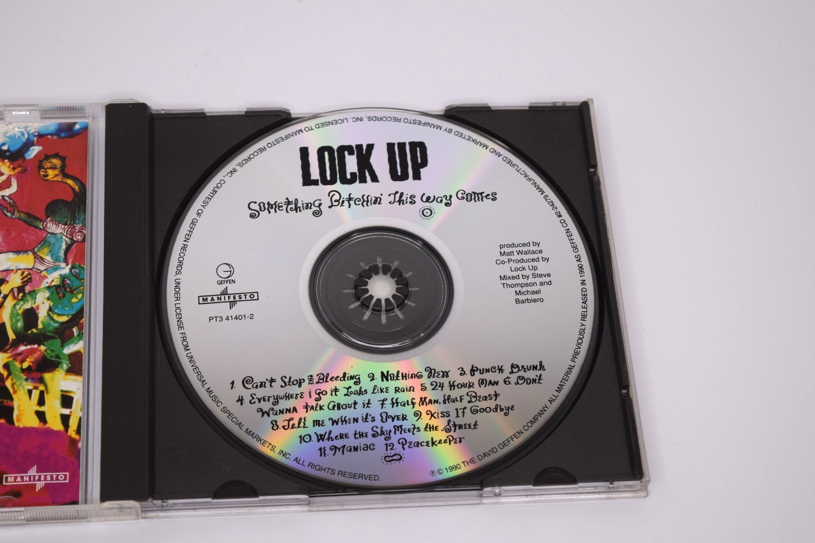 Something Bitchin' This Way Comes by Lock Up (CD, 1997, Manifesto Records)