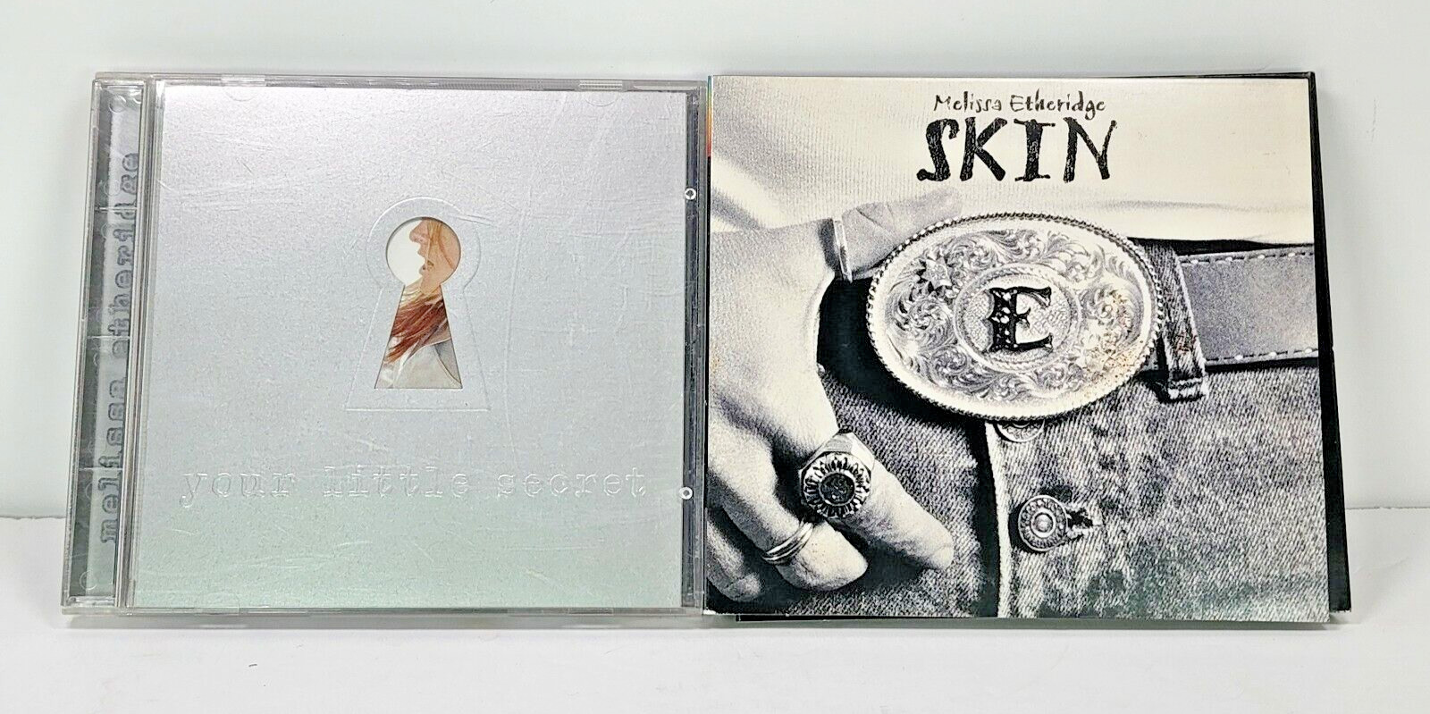 Melissa Etheridge Music CD Lot of 2: YOUR LITTLE SECRET & SKIN
