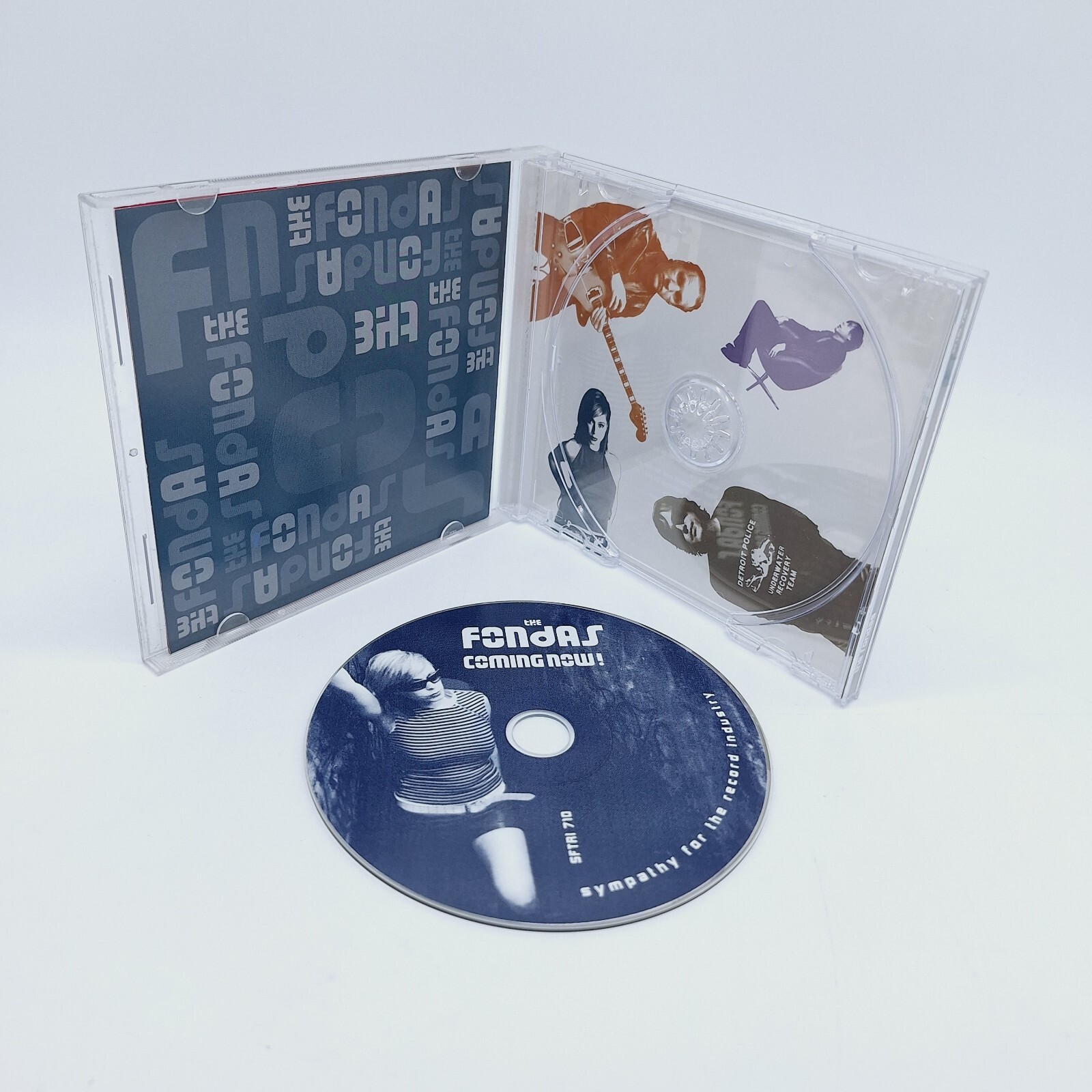 FONDAS - Coming Now The Fondas - CD - 2003-Garage Rock Punk