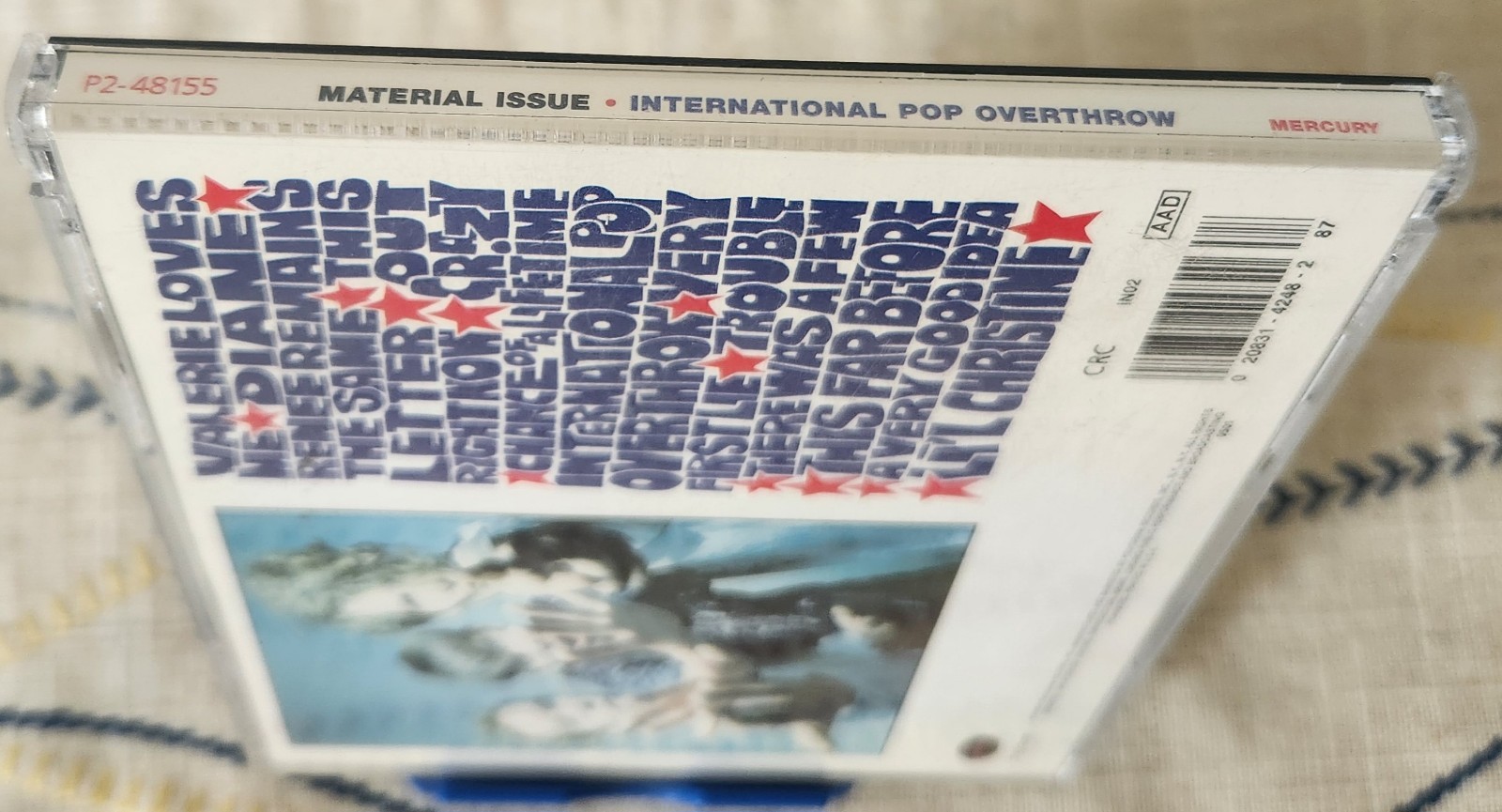 International Pop Overthrow by Material Issue Alternative Rock/Power Pop CD