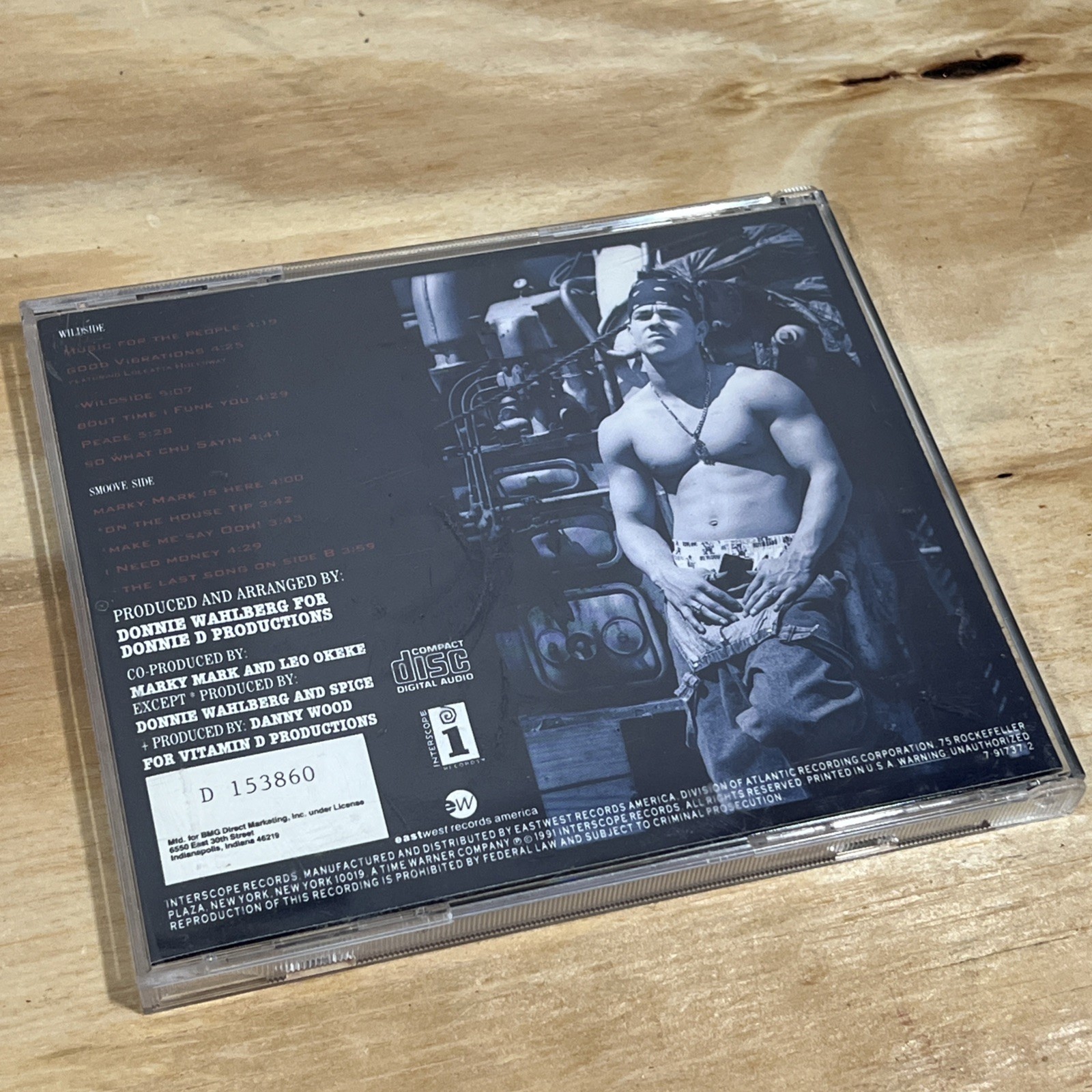 Marky Mark And The Funky Bunch - Music For The People CD Rock Rap Funk Free Ship