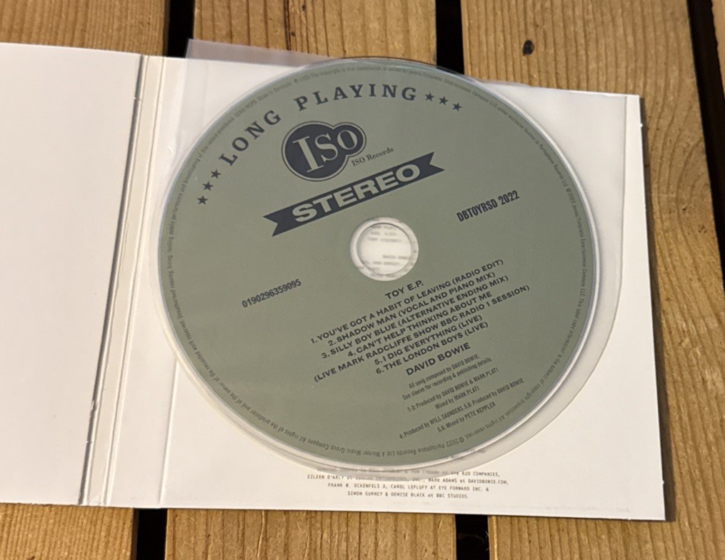 DAVID BOWIE Toy EP limited edition CD RSD Record Store Day