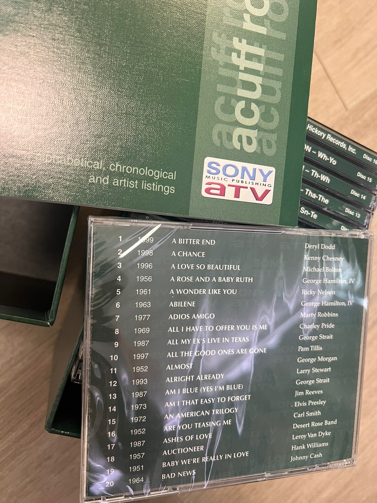 Sony/ATV Acuff Rose Collection 16 Disc Box Set CD BRAND NEW