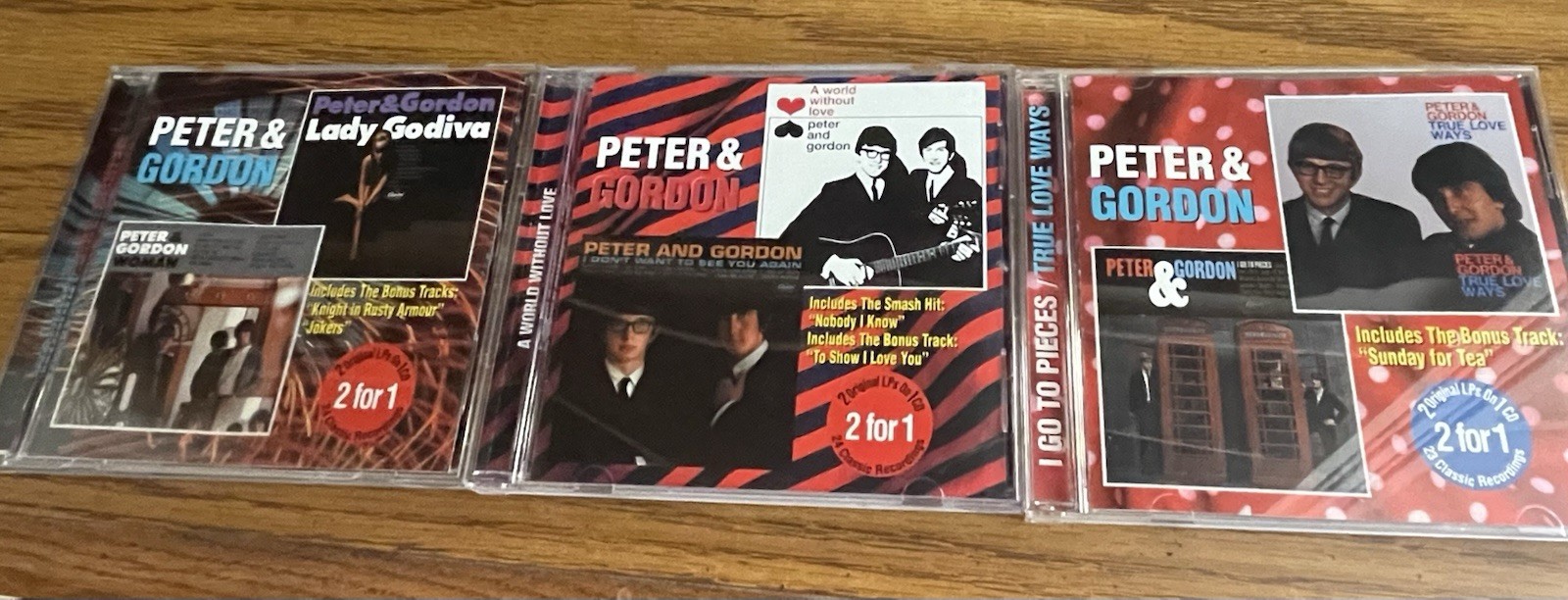 Peter And Gordon Collectibles CD Collection