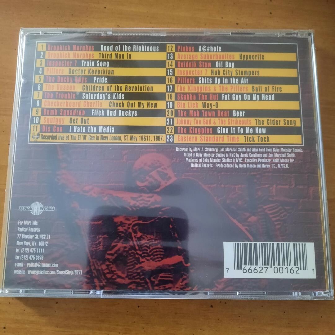 Oi! Skampilation.Vol #1,#2, #3. Three discs. Brand New sealed CDs. Ships Fast!