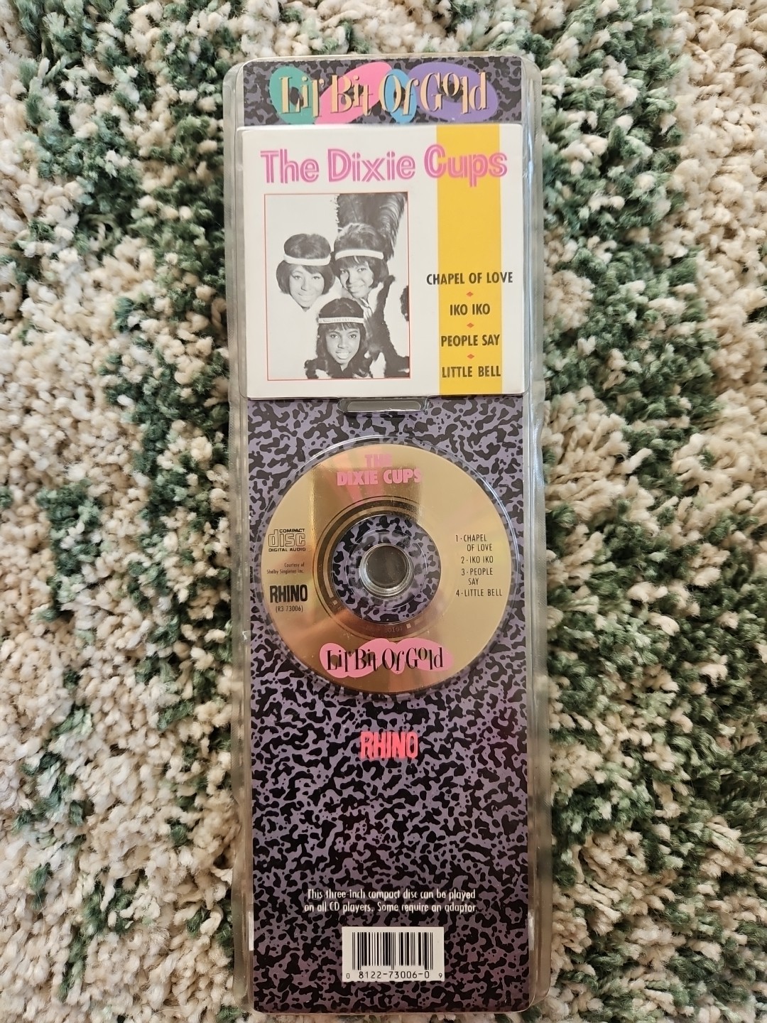 THE DIXIE CUPS / CHAPEL OF LOVE + 3 OTHER SONGS *RARE 4SONG 3" CD-NEW SEALED