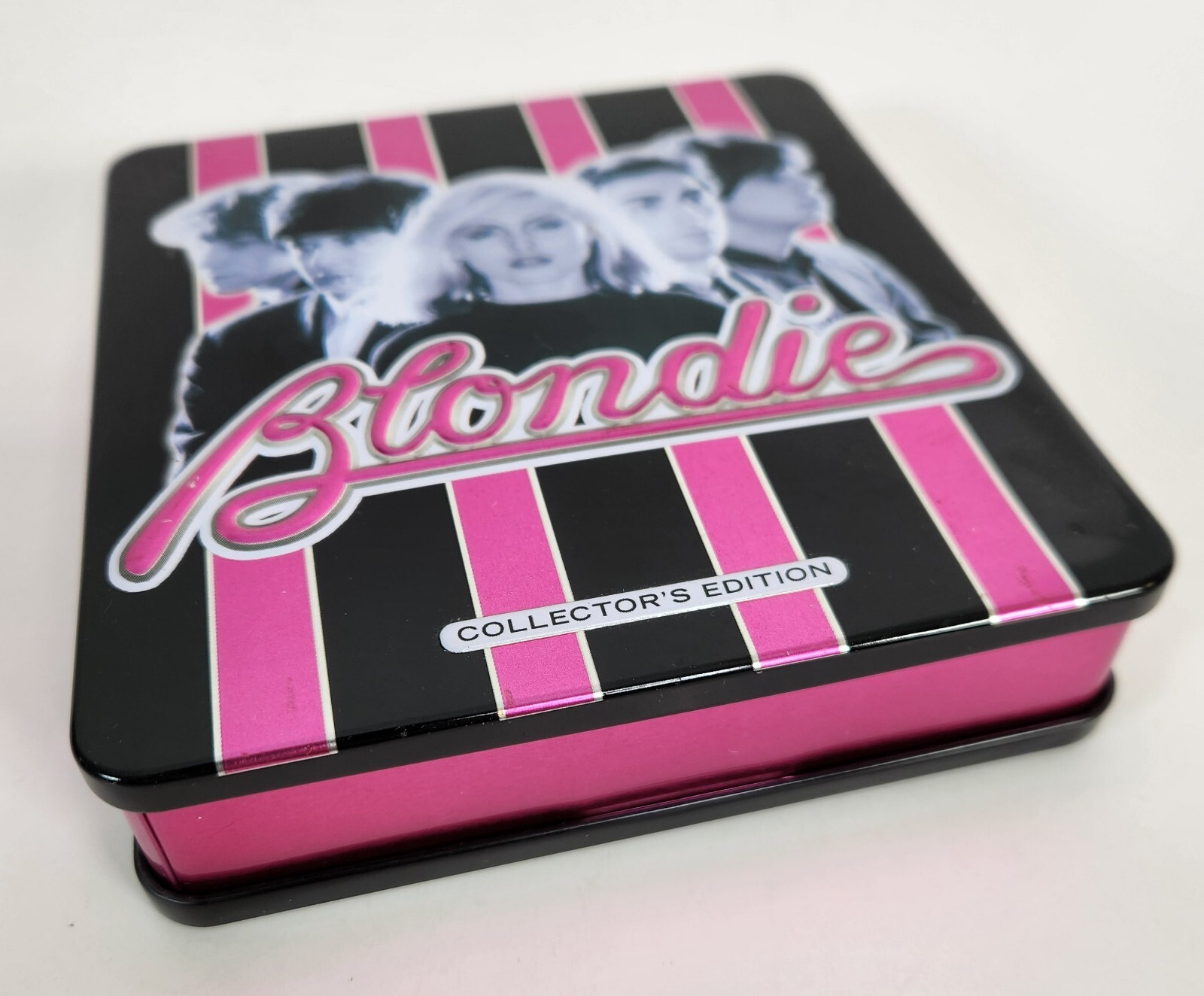 Blondie Collector's Edition 3 CD Set in a Tin with Booklet Heart of Glass Atomic