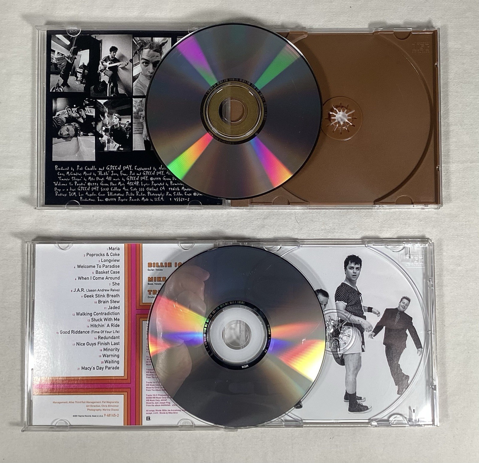 Green Day LOT of 2 CDs *Please Read Descr. & See Pics for Titles*