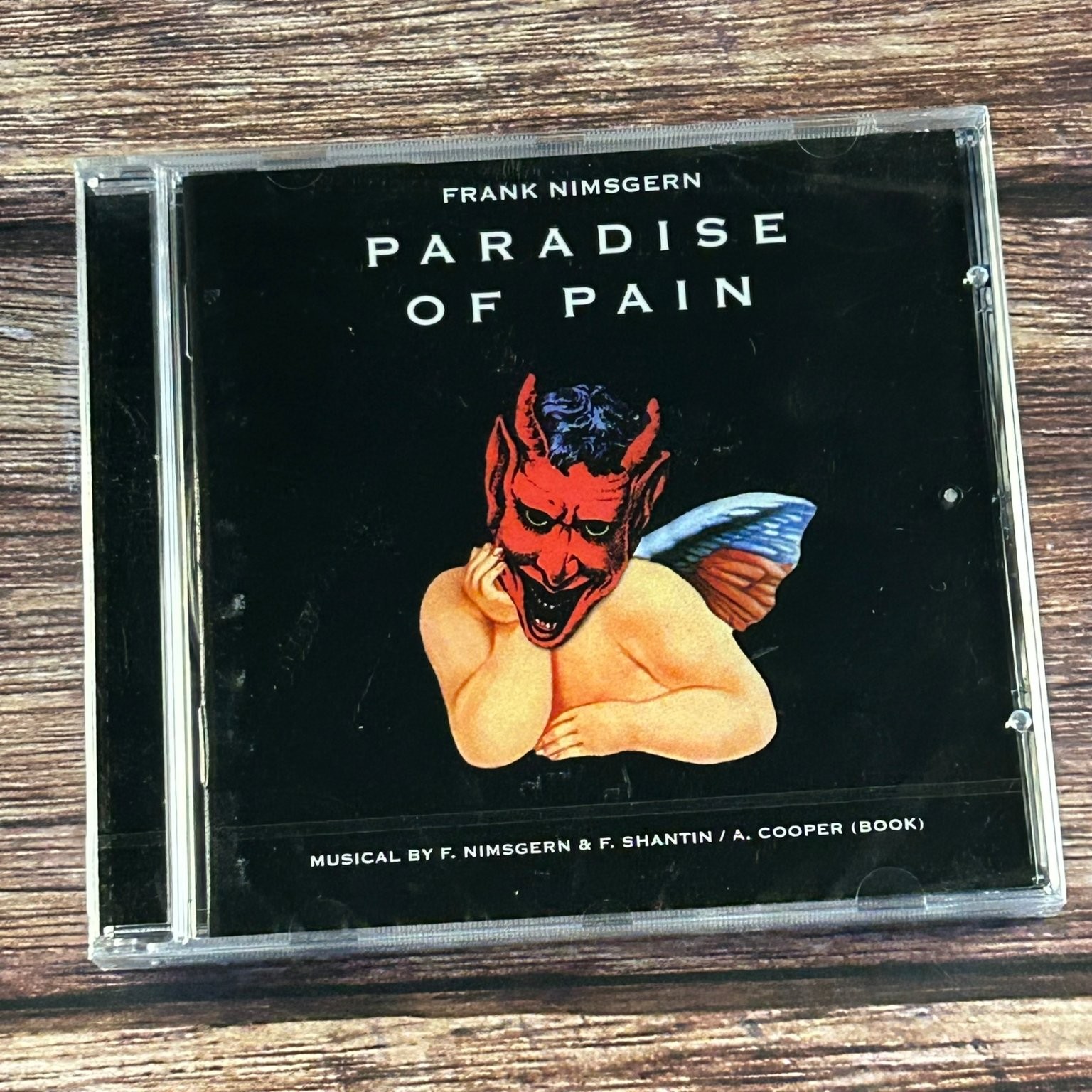 Frank Nimsgern – Paradise of Pain CD 2006 Musical Rock Anima Sony BMG Sealed