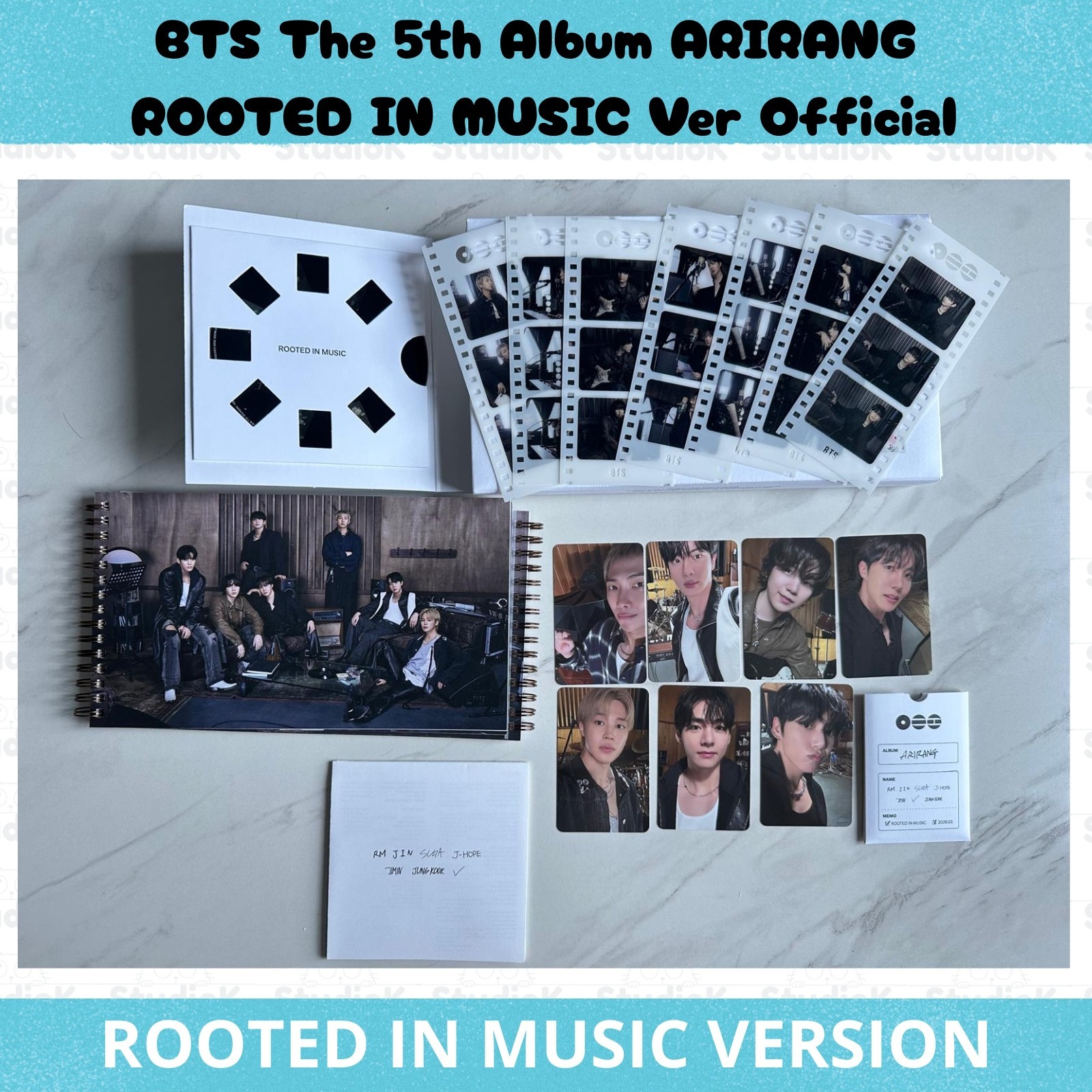 BTS The 5th Album [ARIRANG] (ROOTED IN MUSIC Ver.) Official - UNBOXED