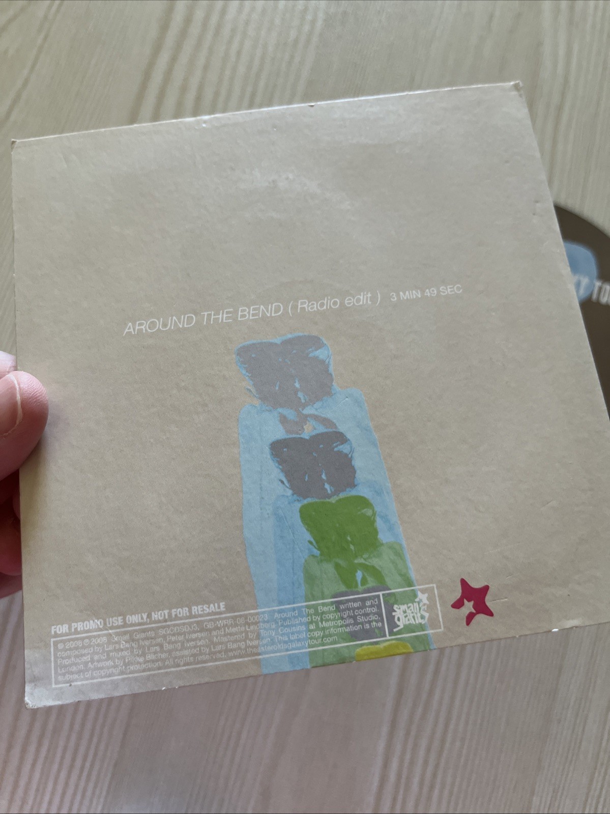 2006 The Asteroids Galaxy Tour Around The Bend CD Promo