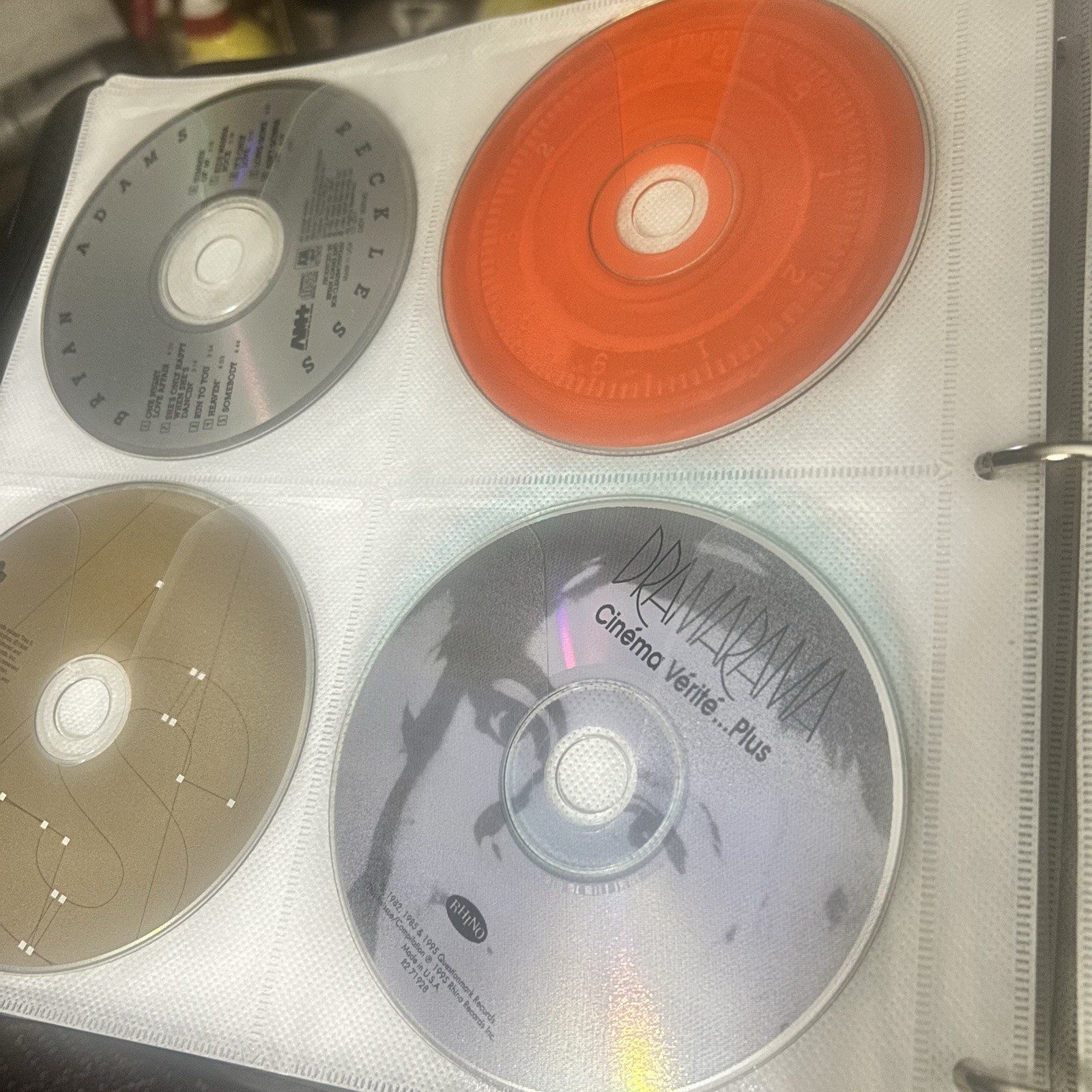 92 CD Collection Lot w/ CD Land Binder Y2K Rock Punk Emo Alternative Linkin Park