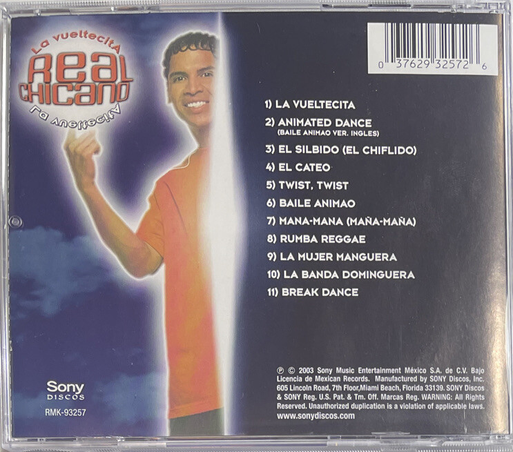 La Vueltecita by Real Chicano (CD, Dec-2003, Sony Music Distribution (USA))