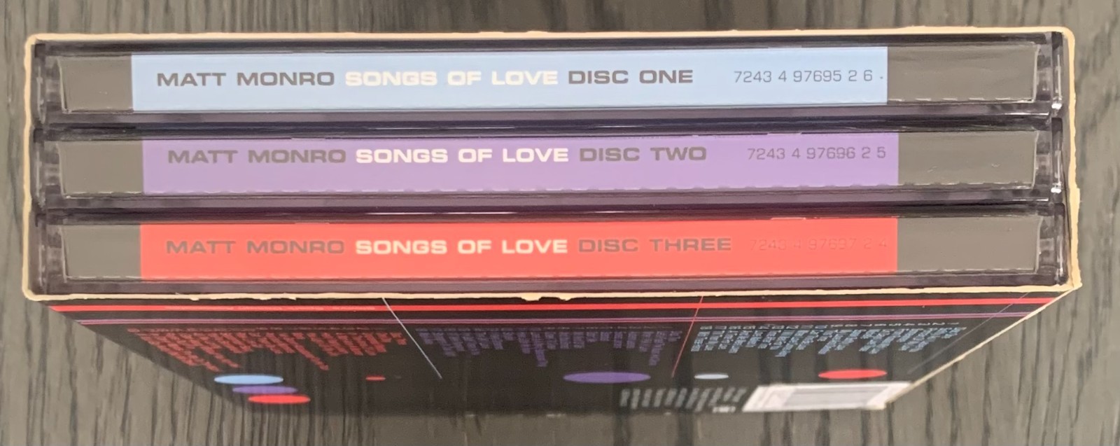 MATT MONRO SONGS OF LOVE 3 CD BOXSET 54 TRACKS 1998 EMI CDTRBOX352 FREE UK P&P