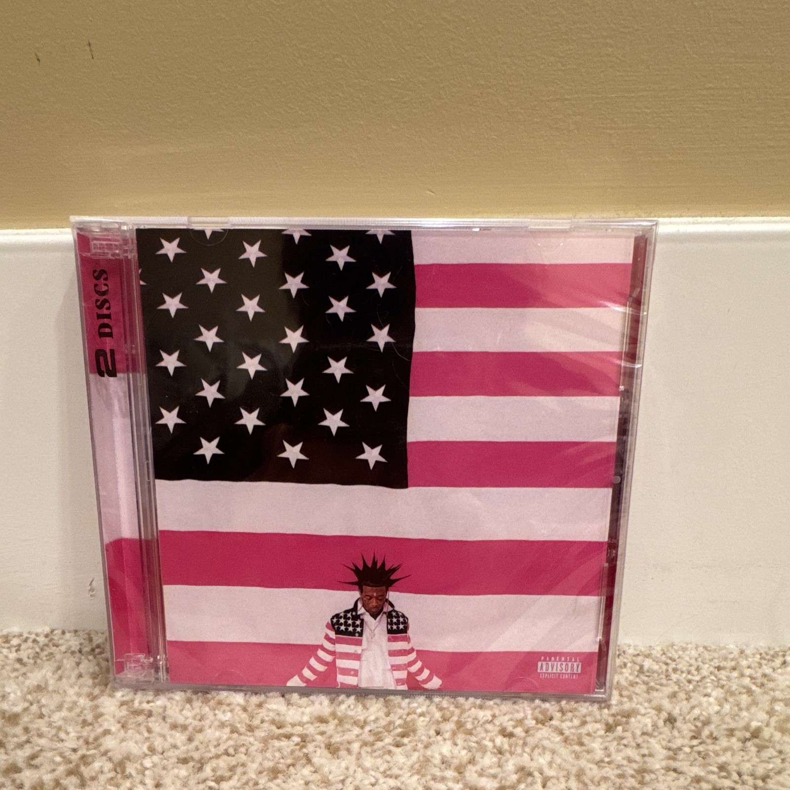 Lil Uzi Vert Pink Tape CD 2023 Atlantic Sealed Hip-Hop Album with Trading Card