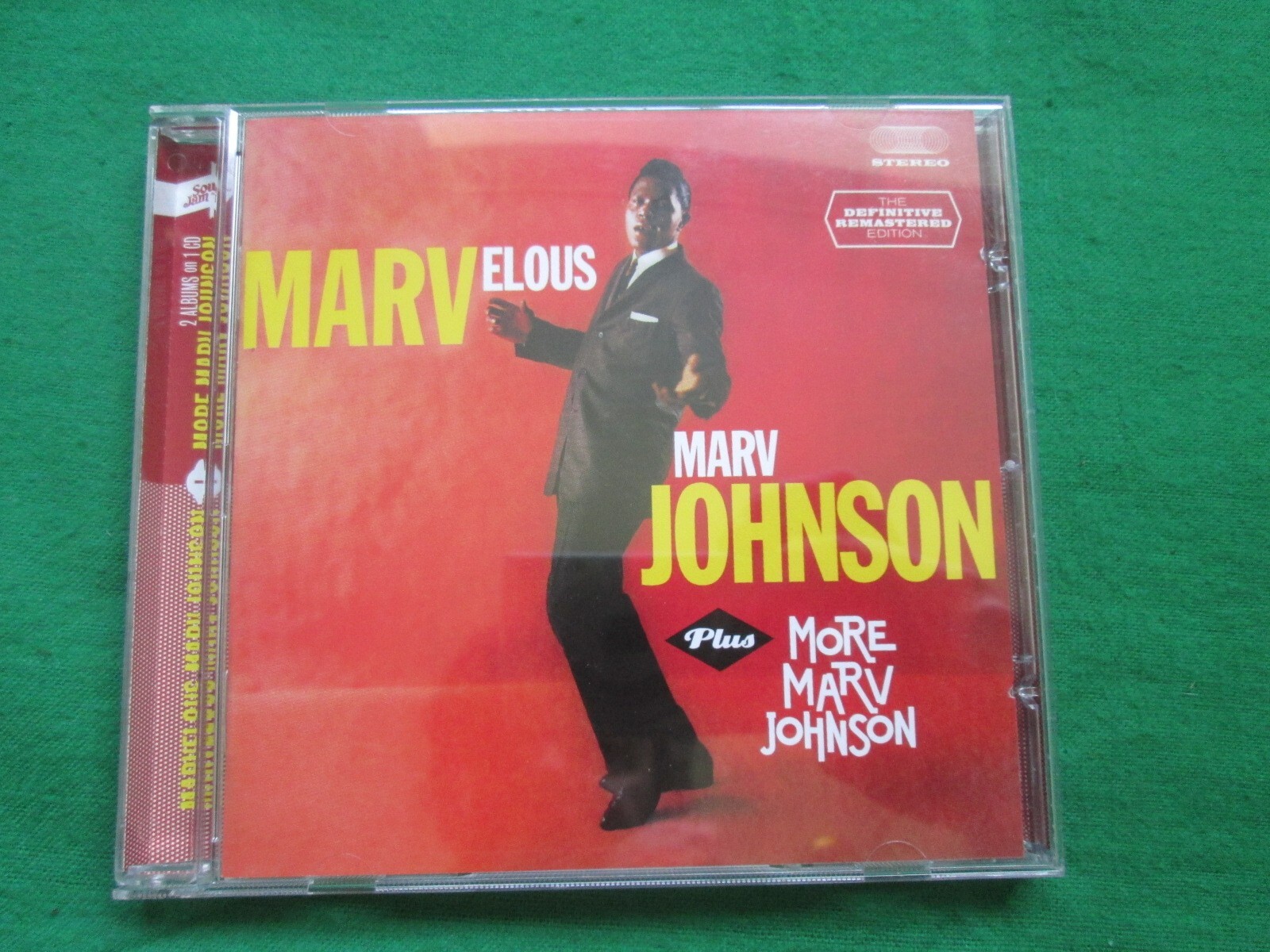 MARV JOHNSON - MARVELOUS AND MORE - SOUL JAM RECORDS - CD