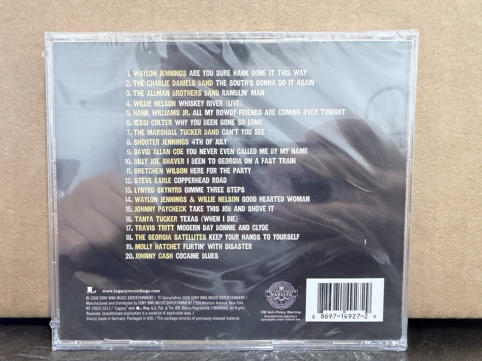 Outlaw Country: The Very Best of (CD) - NEW (Case crack)