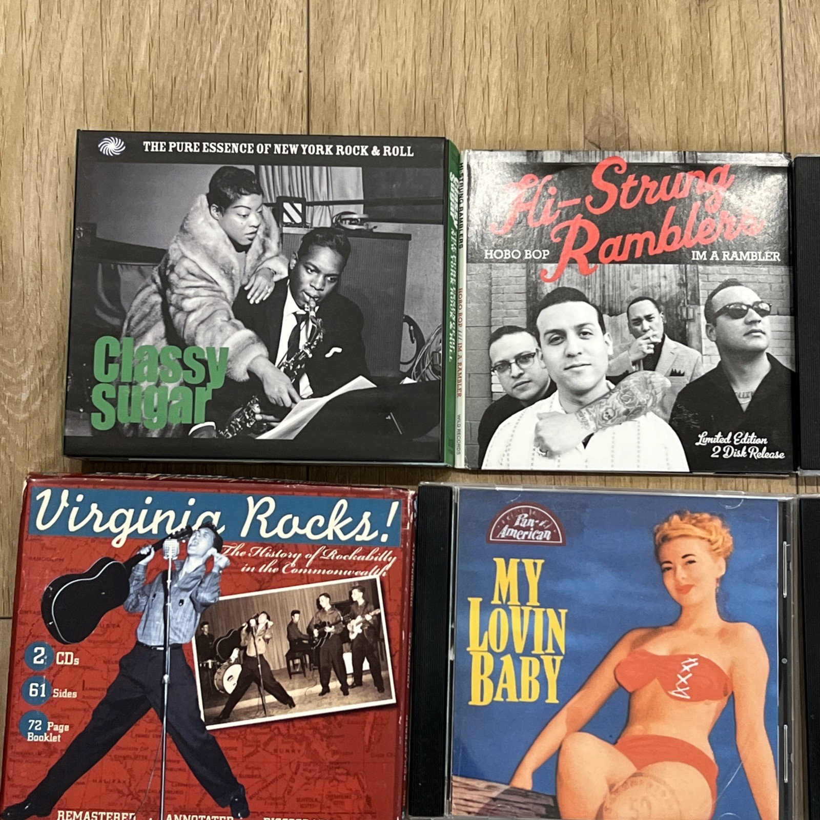 Rockabilly CD Collection Set Of 20 Good Condition Some Of Them Are RARE Set 11