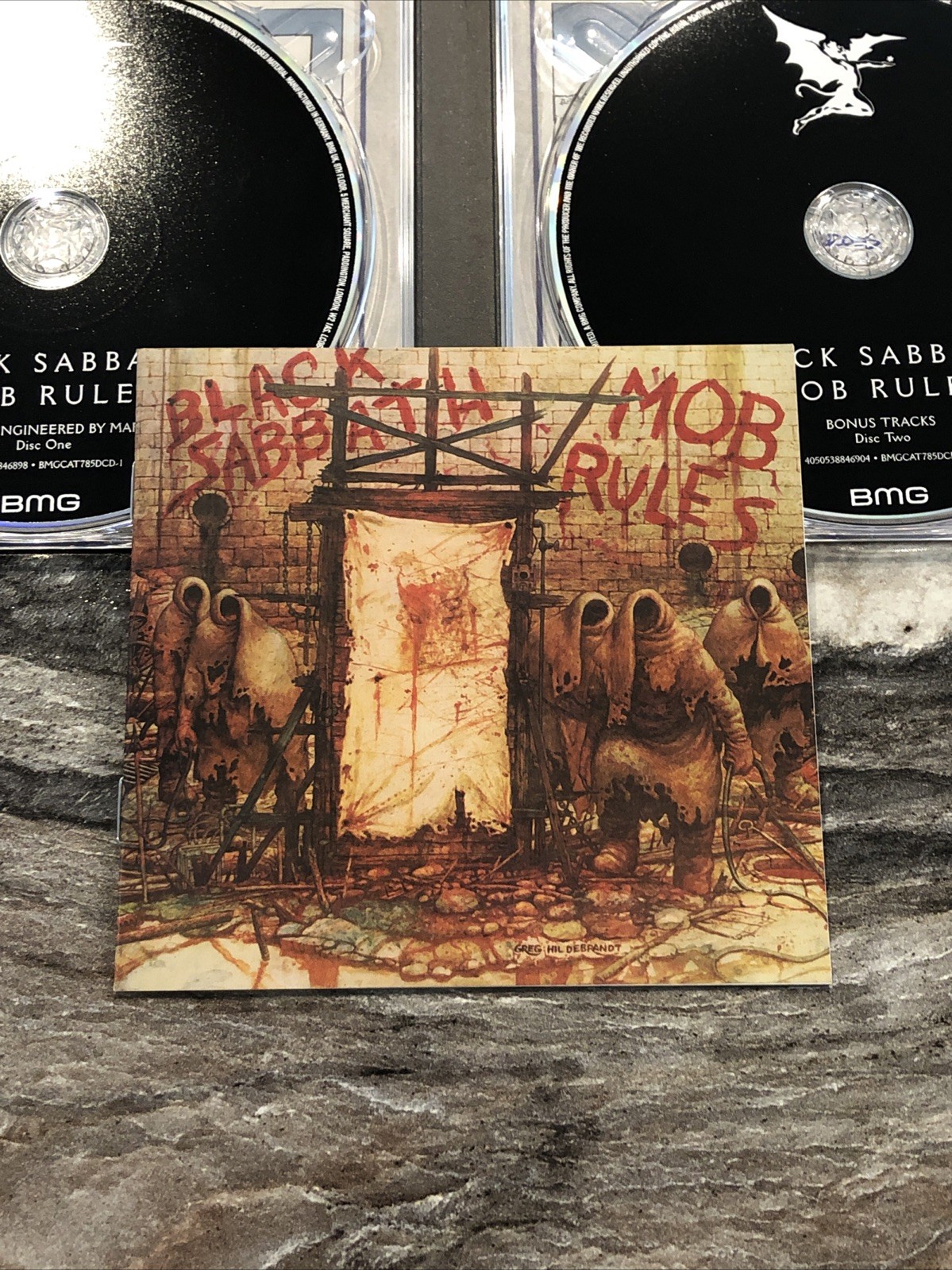 Black Sabbath Mob Rules 2022 CD 2 Disc Set Remastered Expanded Dio Like New
