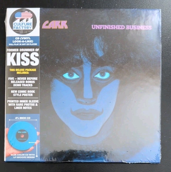 KISS ERIC CARR UNFINISHED BUSINESS (2024) (DELUXE EDITION) CD NEW SEALED L@@K!