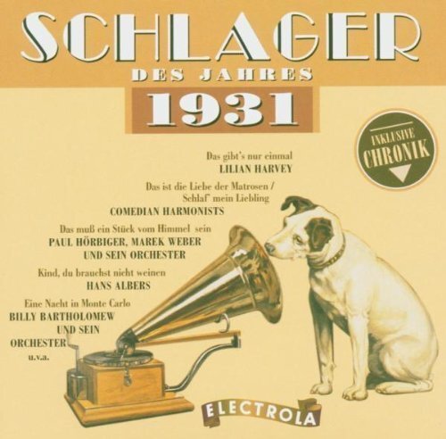 Schlagerparade 1931 (EMI) - CD - Lilian Harvey, Comedian Harmonists, Paul Hör...