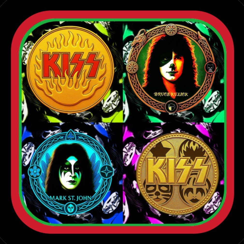 KISS ARMY SERIES THREE 🇺🇸 NEXT TWO KISS WARRIORS PLUS 🇺🇸FOUR ARMY KEYCHAINS