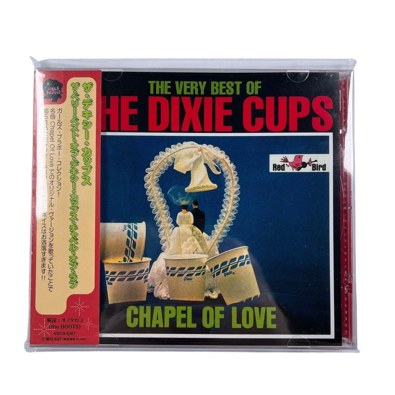 Very Best of the Dixie Cups: Chapel of Love CD Japan Pressing w/ OBI VSCD-5367