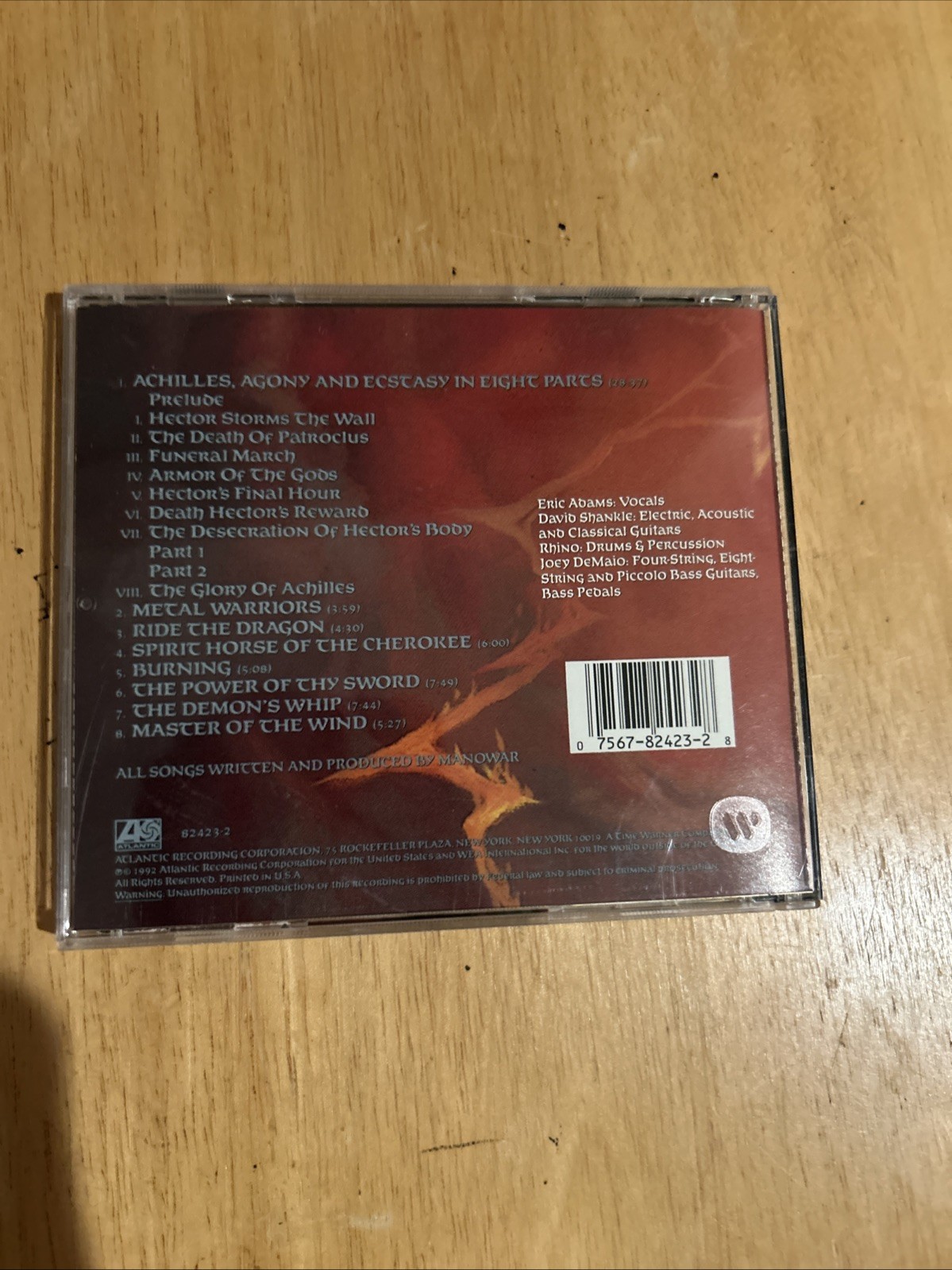 Triumph of Steel by Manowar (CD, 1992)