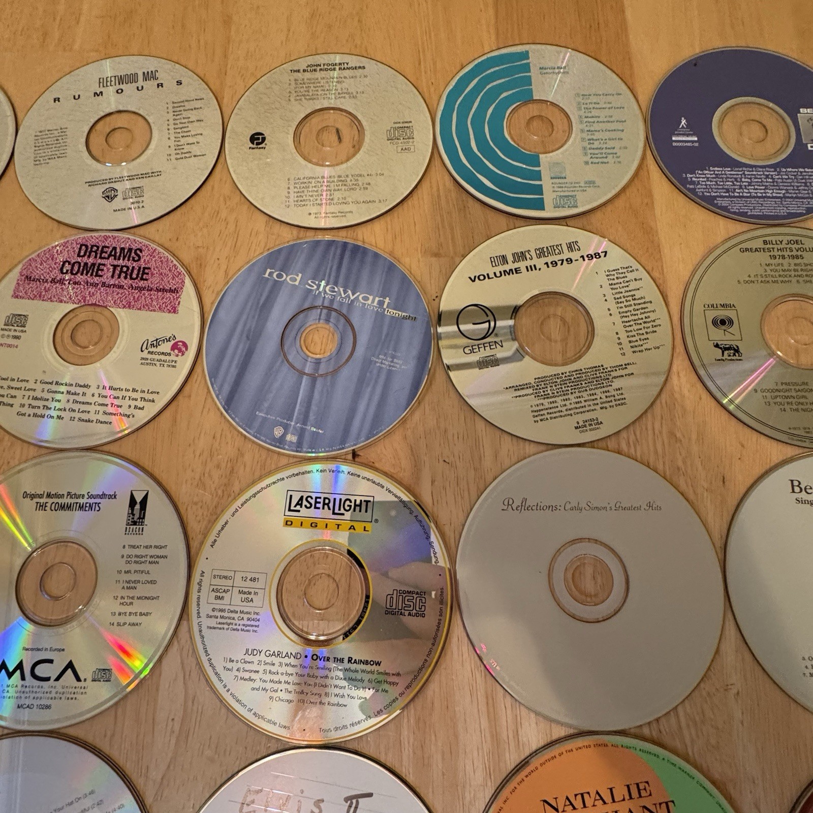 56 CDs Lot Hard Rock Country, Classical, Sound Tracks, Folk Blues, Elvis, Taylor