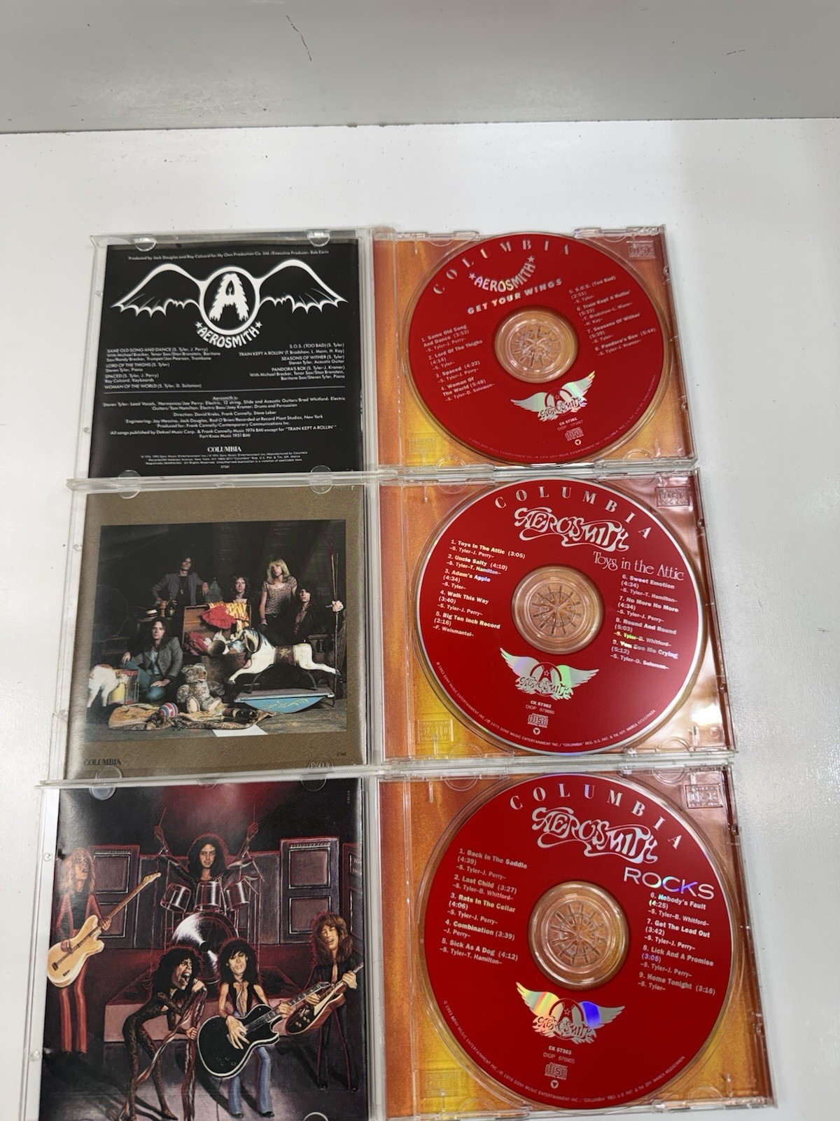 Aerosmith *Box of Fire* 🔥 13-CD Limited Edition Box Set Columbia Records 1994