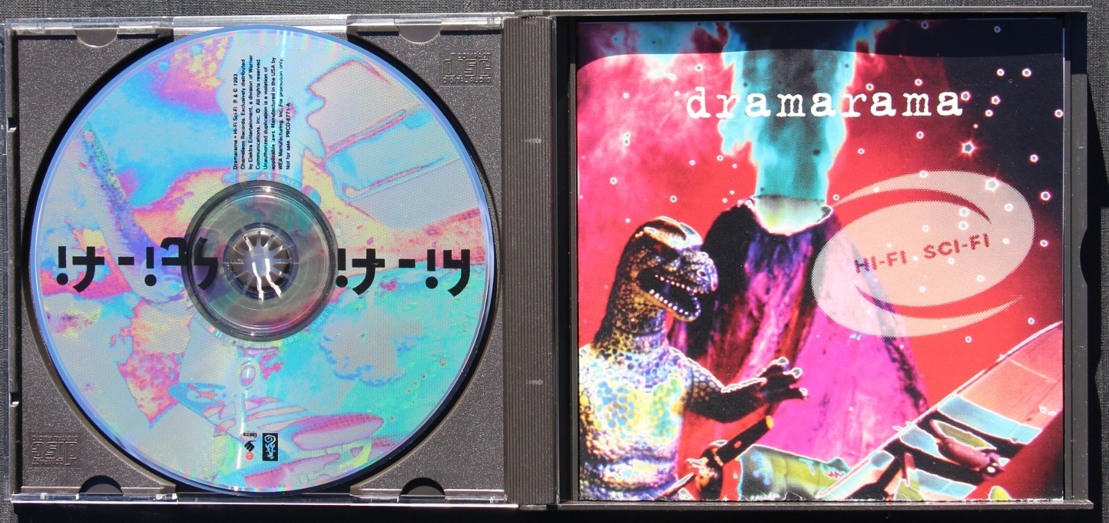 Dramarama- Hi-Fi Sci-Fi/ 10 From 5- Chameleon PRCD 8771- Promo Only Double CD