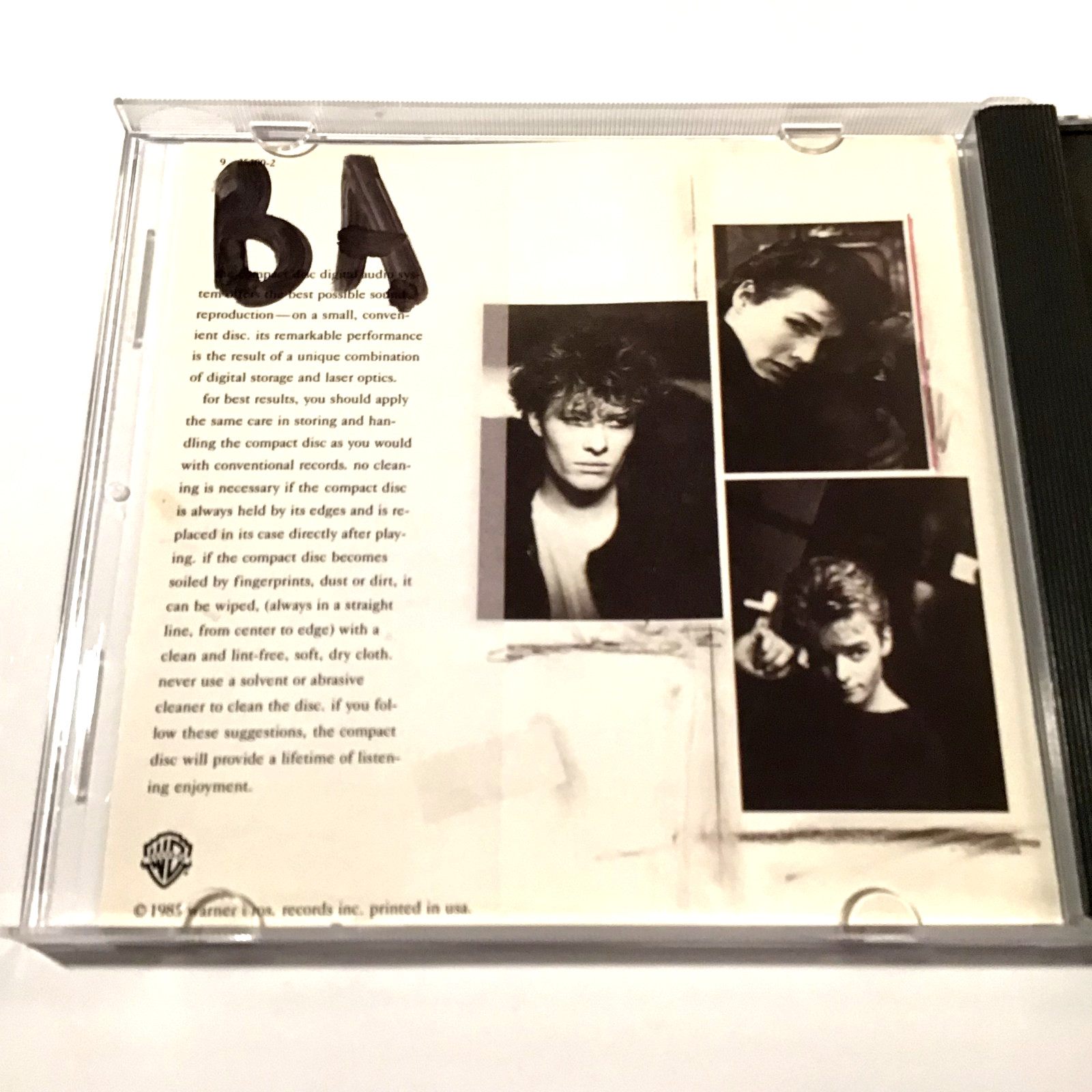 a-ha Hunting High And Low CD 1985 Take On Me Synth-Pop
