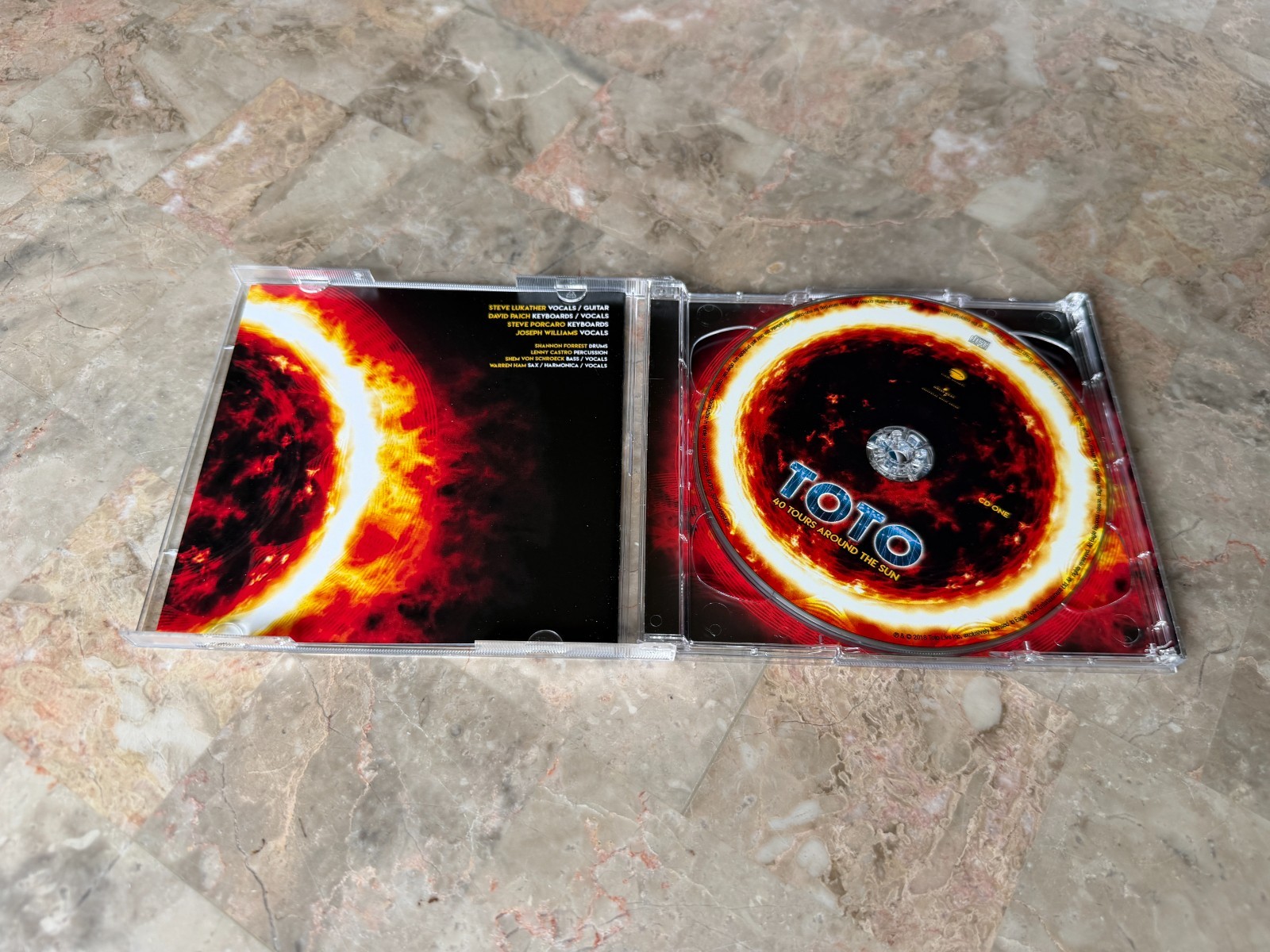 Toto - 40 Tours Around The Sun 2 CD Set Rock