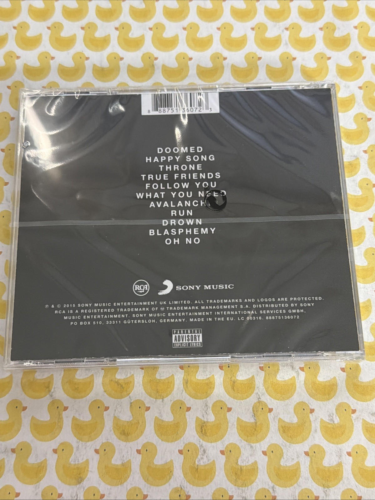 BRING ME THE HORIZON THAT'S THE SPIRIT CD 2015 jordan fish throne new sealed