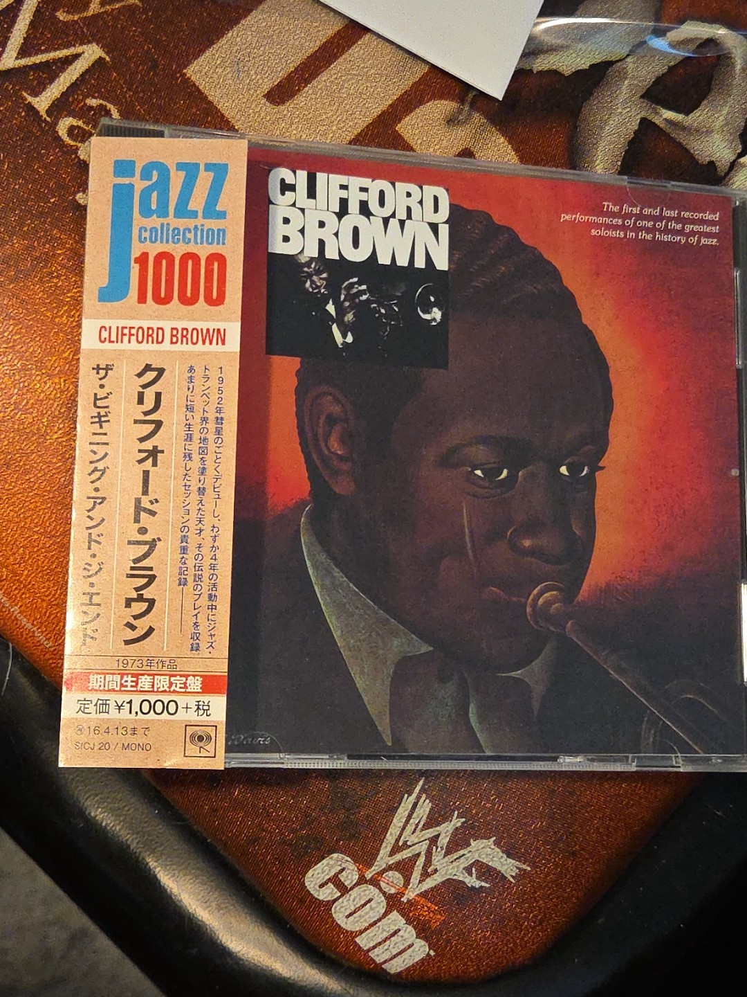 Clifford Brown The Beginning and the End Japan CD OBI SICJ20 Jazz 1000 Remaster