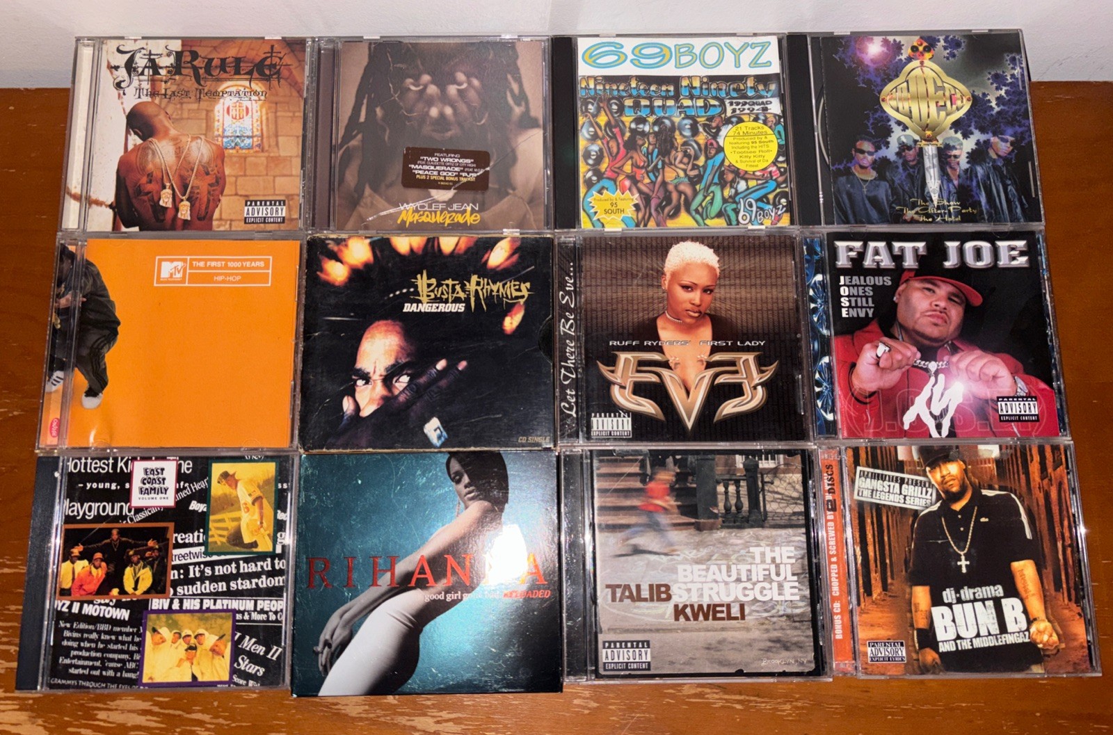 Huge Various Hip Hop Rap R&B cd Lot of 12 - Rihanna Fat Joe